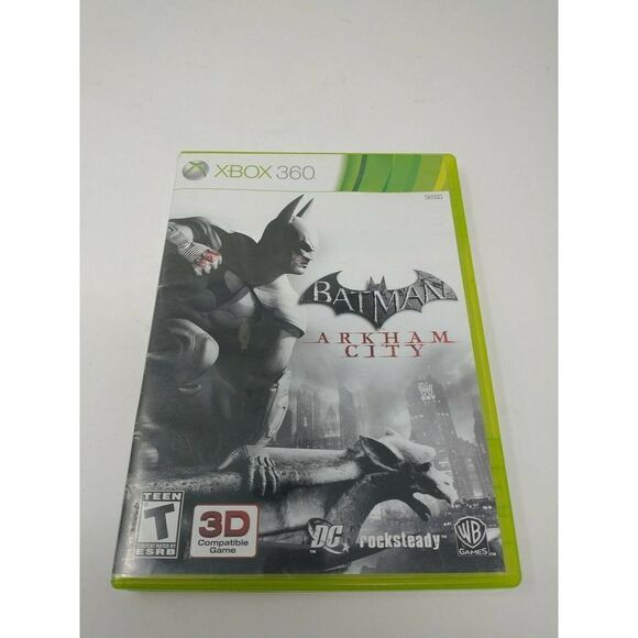 Batman: Arkham City (Microsoft Xbox 360, 2011) 3D Compatible from Rocksteady T - Picture 1 of 7